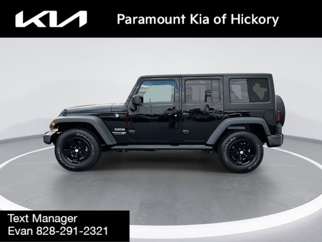 2018 Jeep Wrangler JK Unlimited Sport S