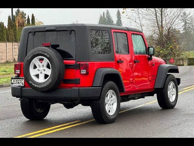 2018 Jeep Wrangler JK Unlimited Sport S