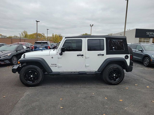 2018 Jeep Wrangler JK Unlimited Sport S