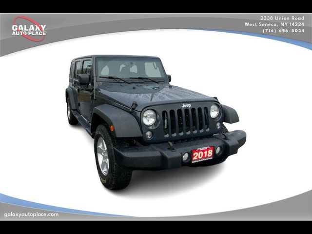 2018 Jeep Wrangler JK Unlimited Sport S