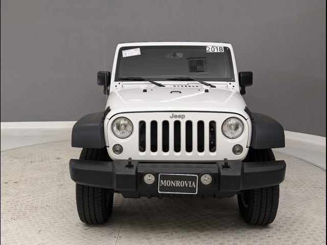 2018 Jeep Wrangler JK Unlimited Sport S