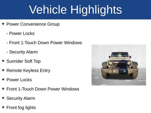 2018 Jeep Wrangler JK Unlimited Sport S