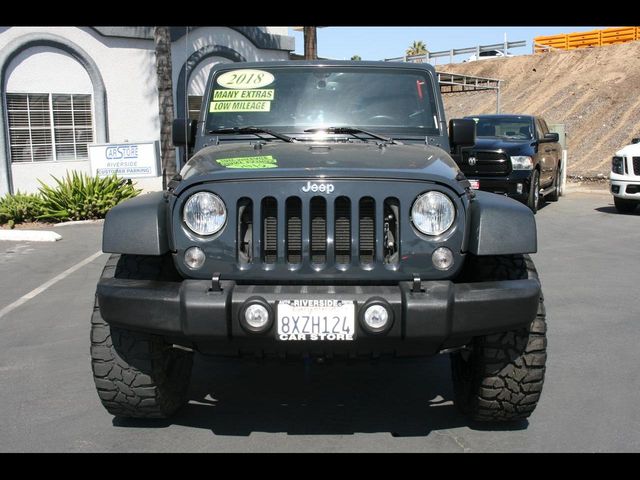 2018 Jeep Wrangler JK Unlimited Sport S