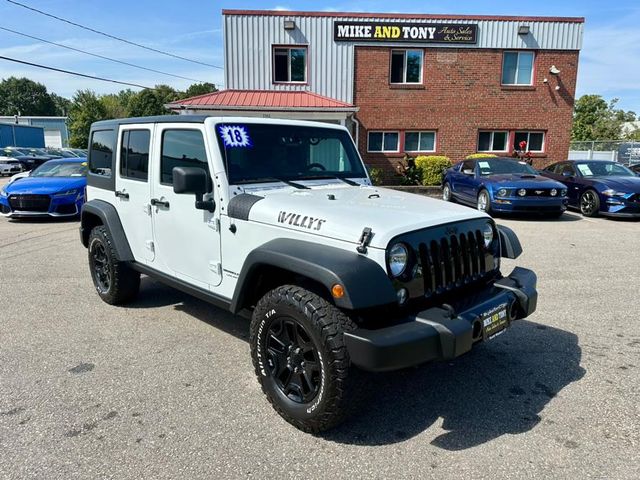 2018 Jeep Wrangler JK Unlimited Willys Wheeler W