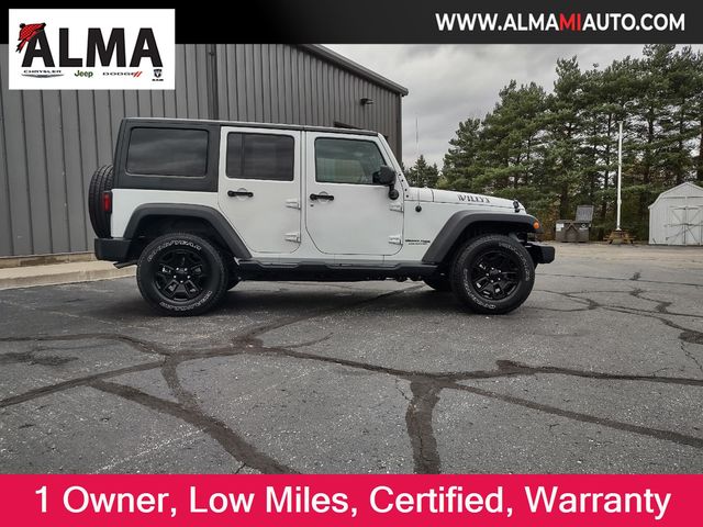 2018 Jeep Wrangler JK Unlimited Willys Wheeler