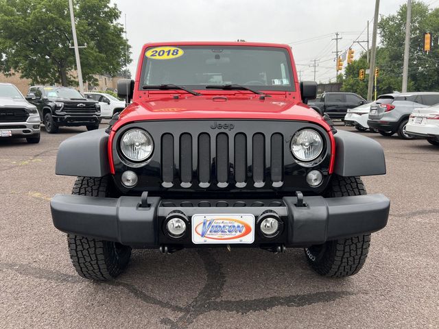 2018 Jeep Wrangler JK Unlimited Willys Wheeler