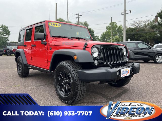 2018 Jeep Wrangler JK Unlimited Willys Wheeler
