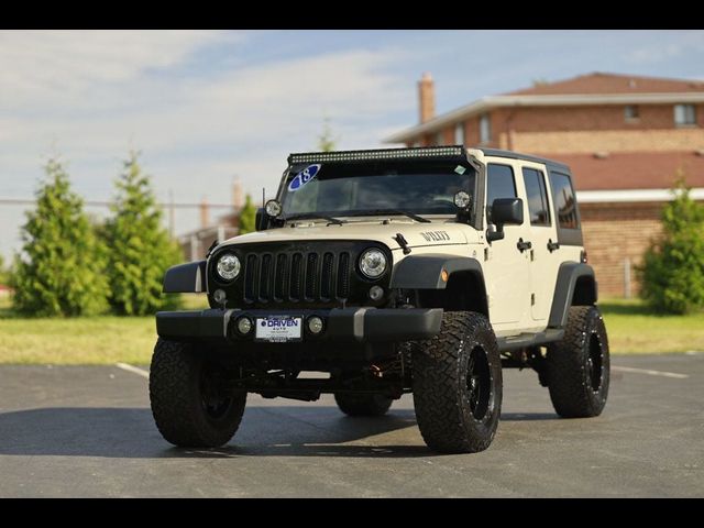 2018 Jeep Wrangler JK Unlimited Willys Wheeler