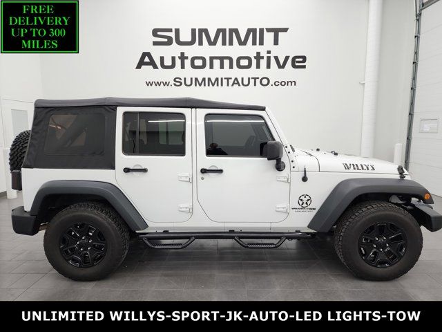 2018 Jeep Wrangler JK Unlimited Willys Wheeler W