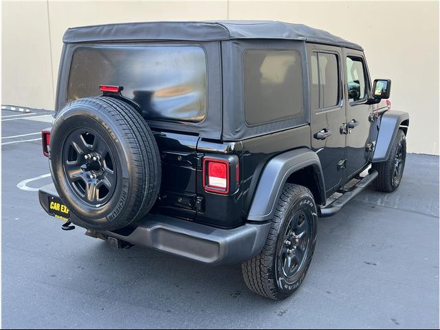 2018 Jeep Wrangler Unlimited Sport