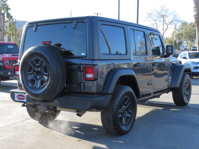 2018 Jeep Wrangler Unlimited Sport