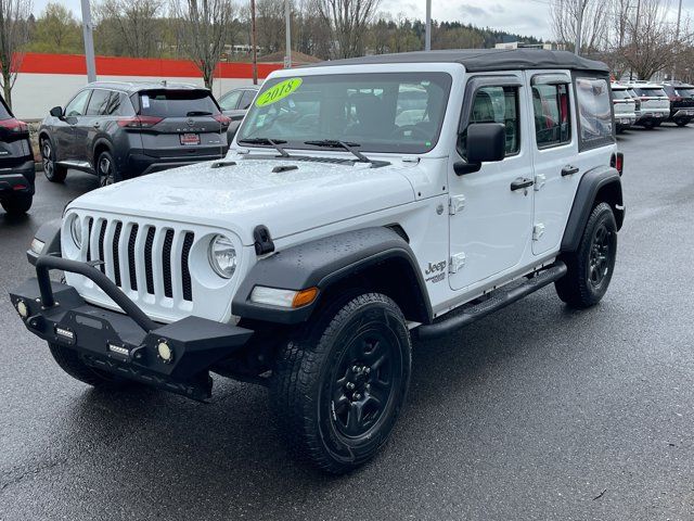 2018 Jeep Wrangler Unlimited Sport