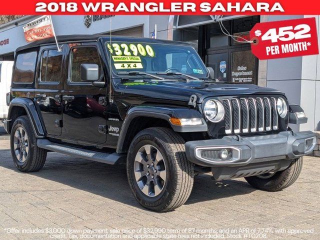 2018 Jeep Wrangler Unlimited Sahara
