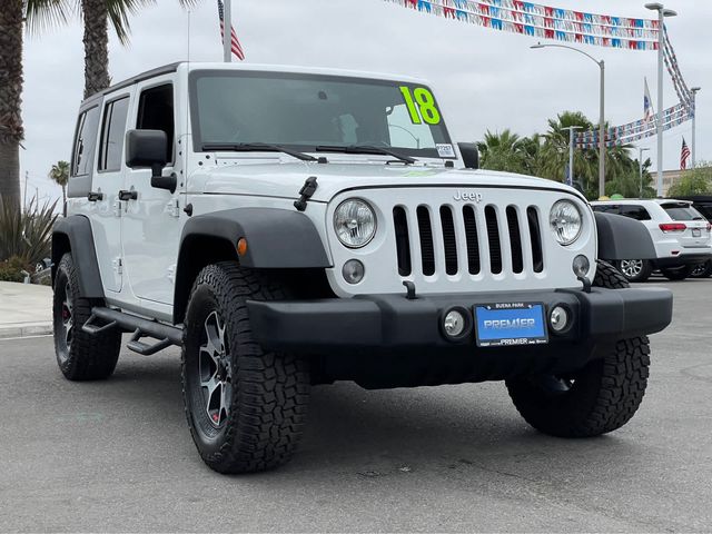 2018 Jeep Wrangler JK Unlimited Sport