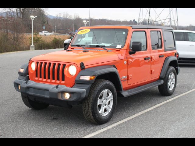 2018 Jeep Wrangler Unlimited Sport S