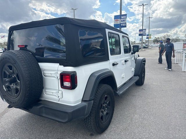 2018 Jeep Wrangler Unlimited Sport