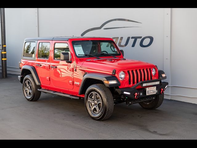 2018 Jeep Wrangler Unlimited Sport