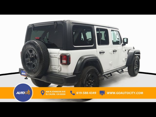 2018 Jeep Wrangler Unlimited Sport