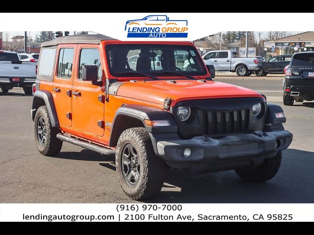2018 Jeep Wrangler Unlimited Sport