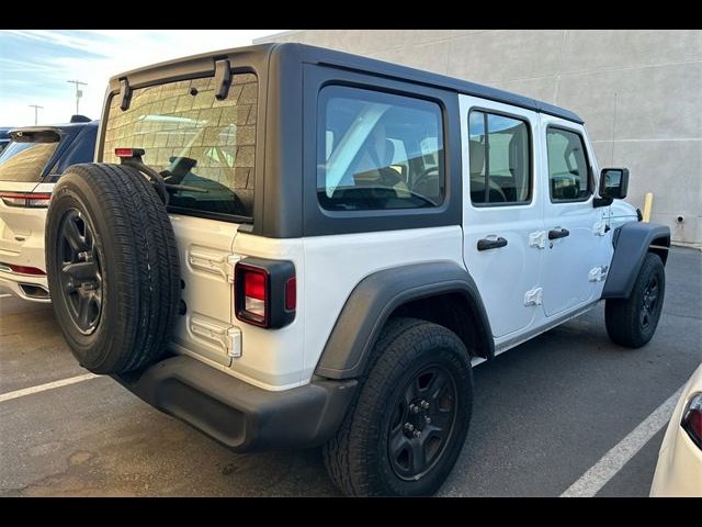 2018 Jeep Wrangler Unlimited Sport