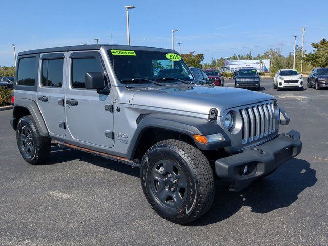 2018 Jeep Wrangler Unlimited Sport