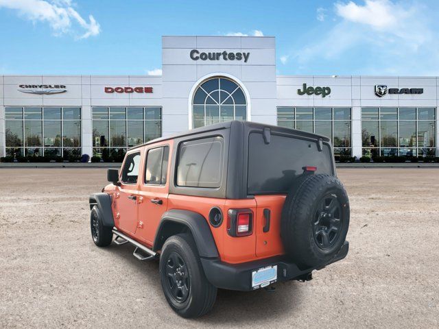 2018 Jeep Wrangler Unlimited Sport