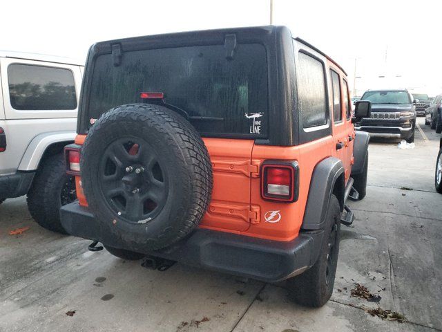 2018 Jeep Wrangler Unlimited Sport