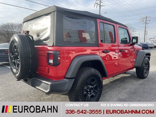 2018 Jeep Wrangler Unlimited Sport