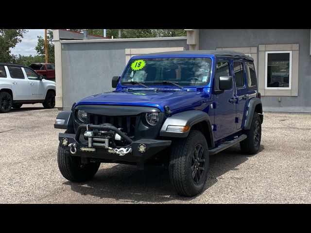 2018 Jeep Wrangler Unlimited Sport