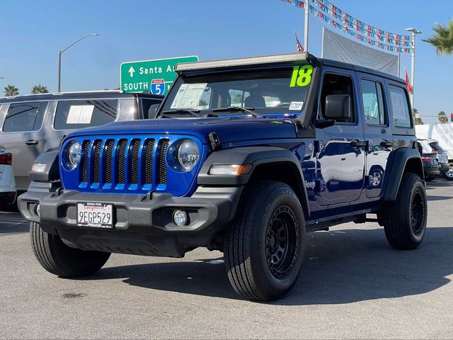 2018 Jeep Wrangler Unlimited Sport