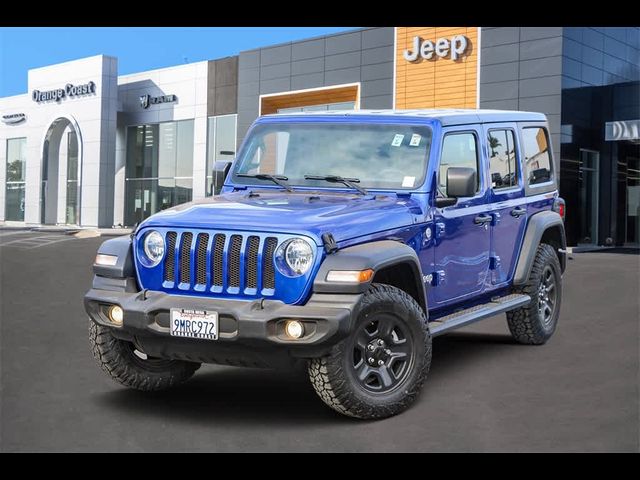 2018 Jeep Wrangler Unlimited Sport