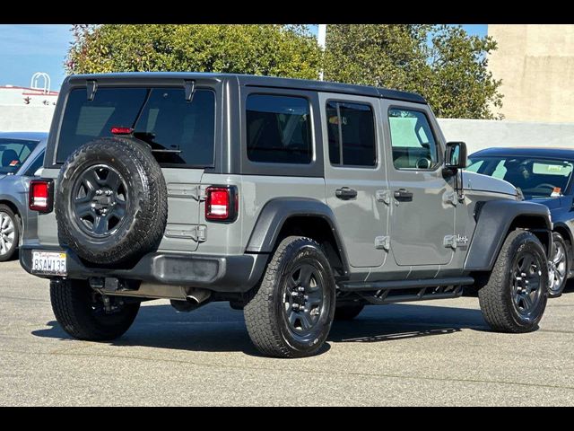 2018 Jeep Wrangler Unlimited Sport