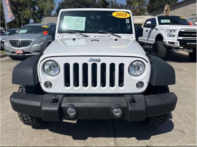 2018 Jeep Wrangler JK Unlimited Sport S