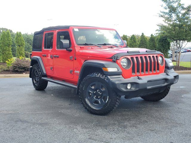 2018 Jeep Wrangler Unlimited Sport