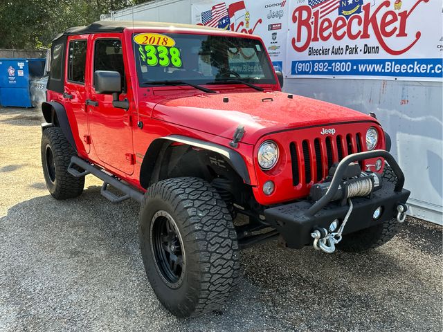 2018 Jeep Wrangler JK Unlimited Sport S