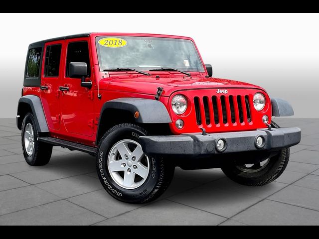 2018 Jeep Wrangler JK Unlimited Sport S