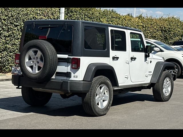 2018 Jeep Wrangler JK Unlimited Sport S