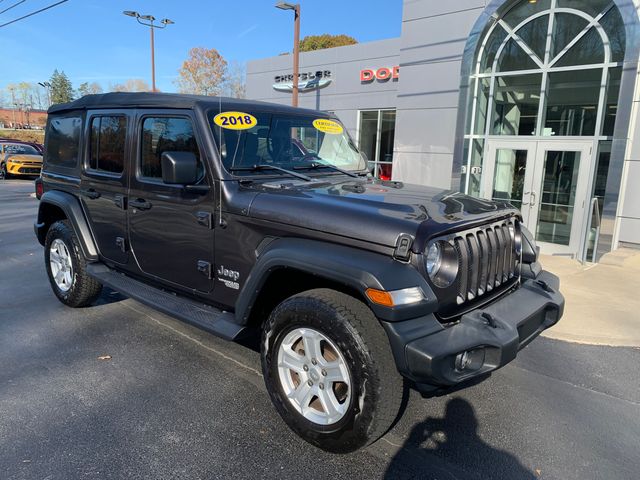 2018 Jeep Wrangler Unlimited Sport S