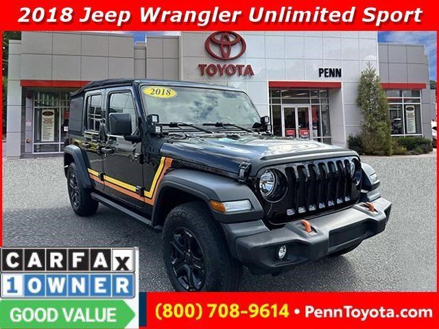 2018 Jeep Wrangler Unlimited Sport S