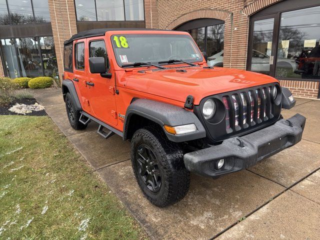 2018 Jeep Wrangler Unlimited Sport S