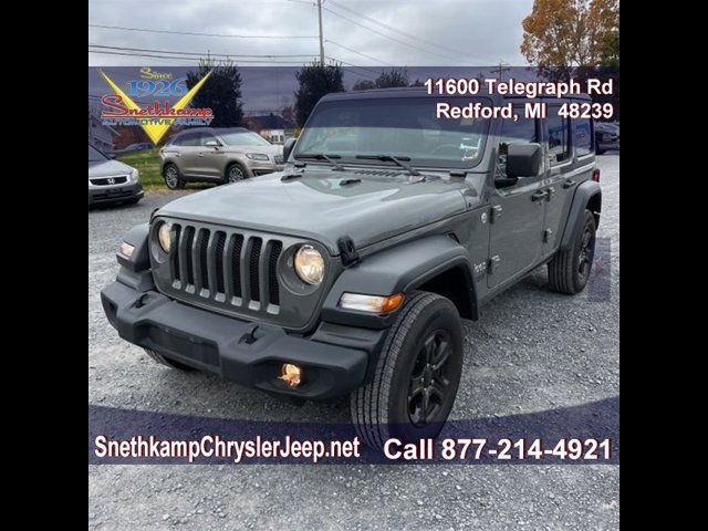 2018 Jeep Wrangler Unlimited Sport S