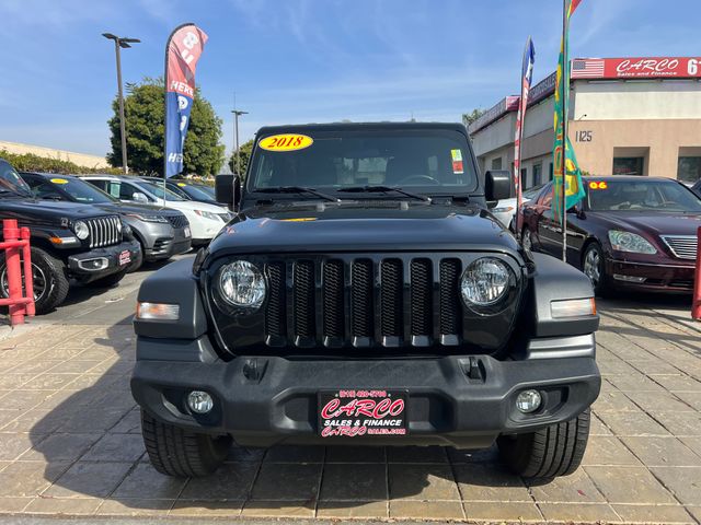 2018 Jeep Wrangler Unlimited Sport S