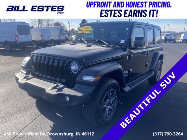 2018 Jeep Wrangler Unlimited Sport S