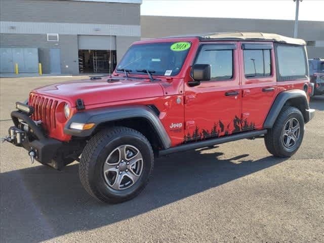 2018 Jeep Wrangler Unlimited Sport S