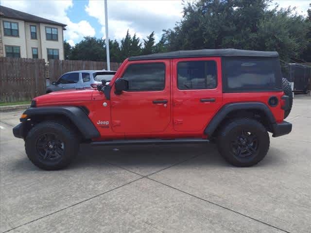 2018 Jeep Wrangler Unlimited Sport S