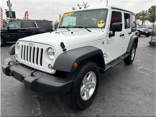 2018 Jeep Wrangler JK Unlimited Sport S