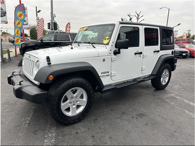 2018 Jeep Wrangler JK Unlimited Sport S
