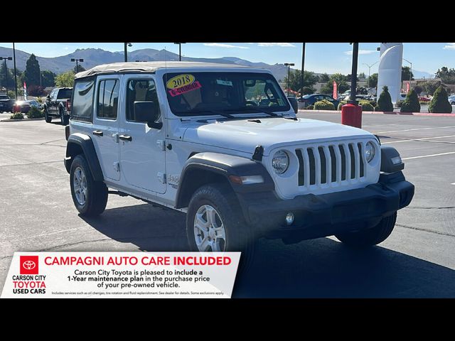 2018 Jeep Wrangler Unlimited Sport S