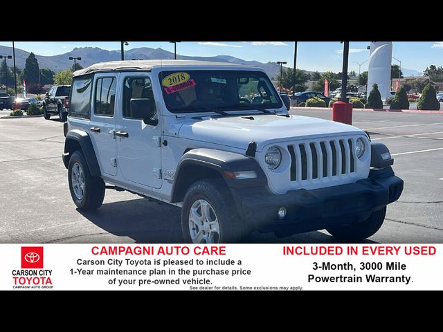 2018 Jeep Wrangler Unlimited Sport S