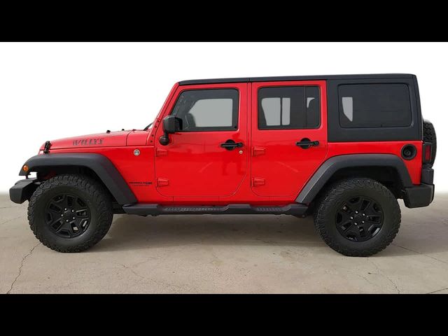 2018 Jeep Wrangler JK Unlimited Willys Wheeler